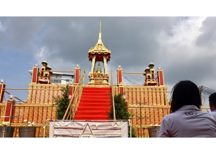 2017–05-05  泰国迎佛诞节 曼谷迎请佛祖舍利供养